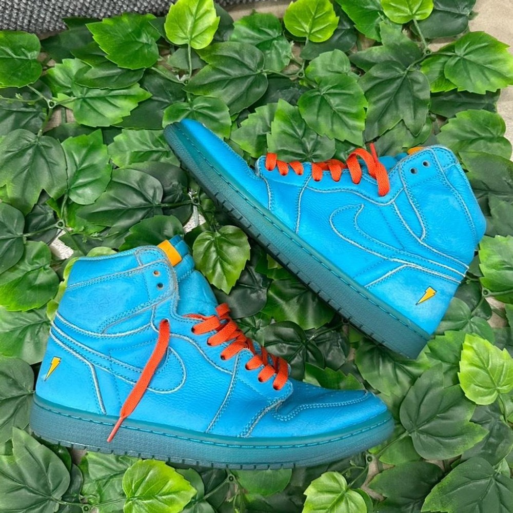 Nike Air Jordan 1 Retro High Gatorade Blue Lagoon Size 9.5